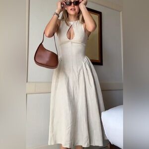 Seina Midi Cutout Midi Dress